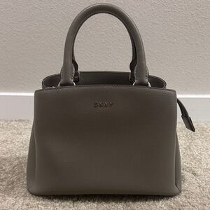 DKNY Taupey Grey Satchel Bag